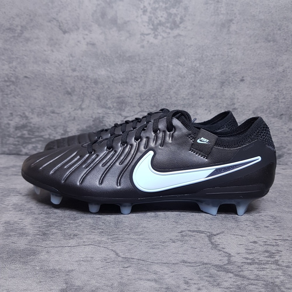 NIKE Tiempo Legend 10 Elite FG Black Shadow Pack Cleats Mens 7.5 Womens 9